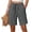 BST48-Gray, variant on VV AVEORS Womens Shorts Bermuda Knee Long Length Cotton Wide Leg Plus Size With Pockets Trendy Lounge Resortwear Pink M