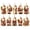 A002- B, variant on Pearl Diamond Art Christmas Ornaments Set of 10 Dog-Themed Hanging Decorations, Diy Craft Kit for Dog Lovers