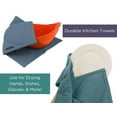 thumbnail image 4 of Rachael Ray Kitchen Towel and Oven Glove Moppine - A 2-in-1 Kitchen Towel with Pot-Holder Pockets- Smoke Blue, 4 of 8