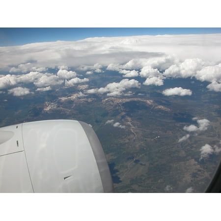 Airborne Flight - LAMINATED POSTER Jet Airborne Flying Airplane Flight Poster Print 24 x 36