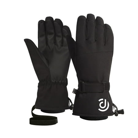 

LuoYinDa Work Gloves for Men Pack Men s and Women s Ski Gloves Winter Warm Cycling Contact Screen Five Finger Outdoor Gloves