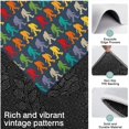 thumbnail image 3 of Red Bigfoot Pattern Kitchen Rugs Sets Of 3,Kitchen Runner Rugs Non Skid Washable,Decorative Kitchen Floor Mats for Kitchen,Sink,Laundry,17"x30"+ 17"x47" + 17"x59", 3 of 6