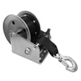 thumbnail image 4 of Hyper Tough 1500LB Trailer Winch With Manual Hand-Crank, Zinc-Plated Finish, 4 of 9
