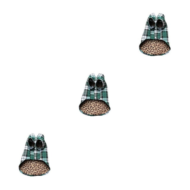 Camisa a cuadros para mascotas Greeniant para perros pequeños Otoño e invierno múltiples Tallas
