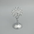 thumbnail image 4 of GROWTH TANK CRYSTAL Metal CANDLE HOLDER CANDLESTICK WEDDING HOLIDAYS DECOR - S S, 4 of 9