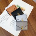 thumbnail image 3 of Guardurnaity Monedero pequeño y elegante para mujer, adecuado para todas las edades, cartera triple, carteras para mujer, monedero pequeño Bolsas de mensajero y de hombro marrón, 3 of 6