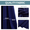 thumbnail image 5 of 52x84 Inch 1 PCS Darkening Thermal Insulated Curtain Panels Elegant Window Curtain Panels Treatment Drapes Textile for Home Accessories Small Room Decor for Living Room Window and Bedroom, 5 of 6