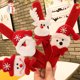 thumbnail image 2 of Sonducket de fieltro con temática navideña para niños, portátil con diseño de dibujos animados de Navidad, para evento de banquete de Ropa, zapatos y accesorios Miscelánea Animal, 2 of 6