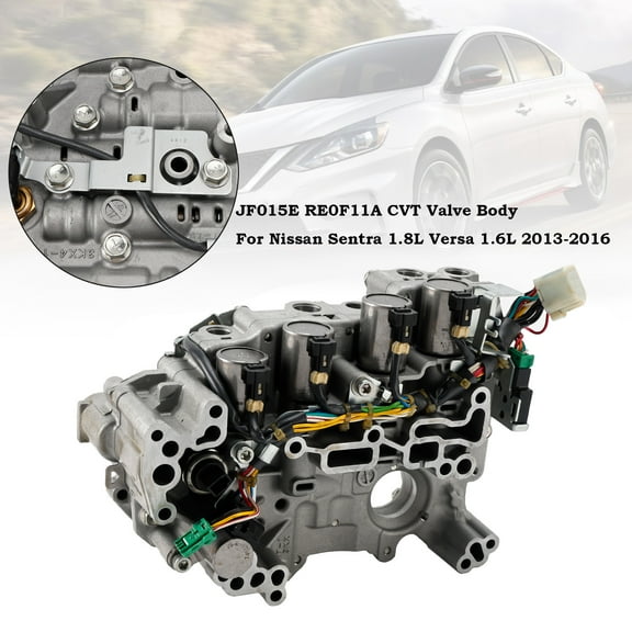 Restored JF015E RE0F11A CVT Valve Body For Nissan Sentra 1.8L Versa 1.6L 2013-2016 (Refurbished)
