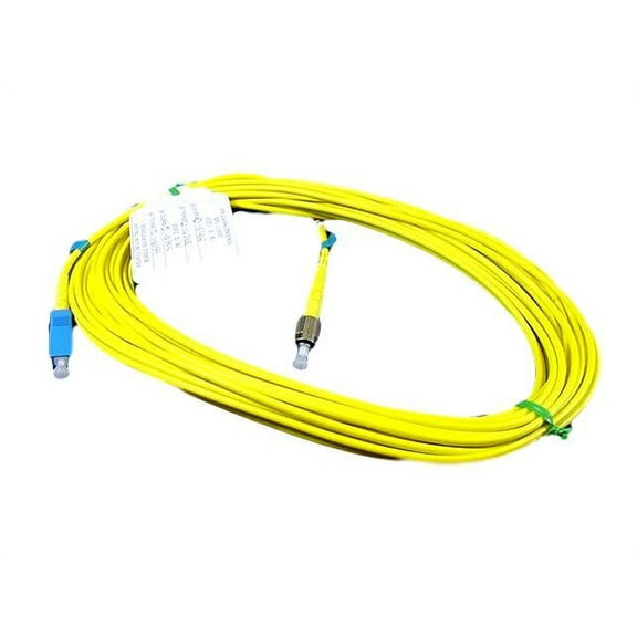 10M Leviton Fiber Optic Single-Mode Simplex Patch Cable Cord SC FC UPC UPSCF-S10