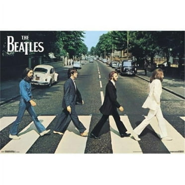Posterazzi  24X36 the Beatles - Abbey Road Poster Print - 24 x 36 in.