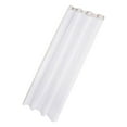 thumbnail image 1 of Rideau Transparent à Oeillets Imperméable Drapé Patio Intimité Voile Pièce Intimité Voile Rideau Rideau 132x243cm, 1 of 9