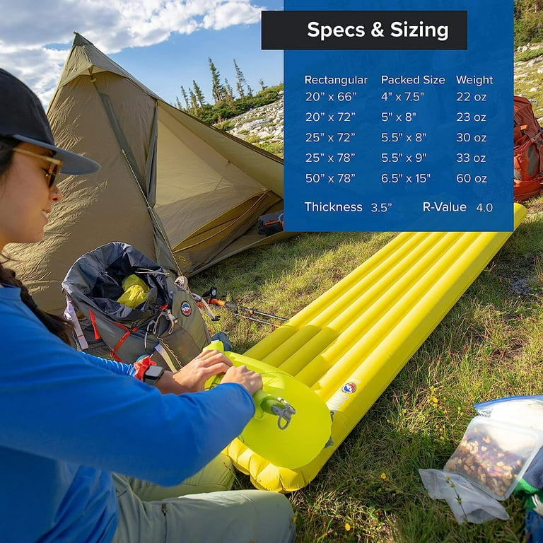 Big Agnes Divide Insulated Sleeping Pad Size: Wide Regular(25x72