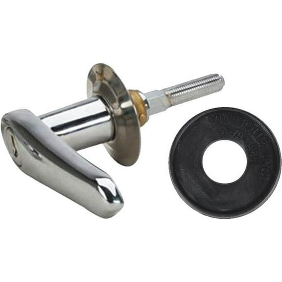 1932-34 Ford Trunk Lid/Rumble Seat Handle, Locking, w/ Gasket