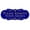 Blue / Gold, variant on Designer PLEASE REMOVE YOUR SHOES Thank You Sign - Blue / Gold Small