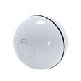 thumbnail image 2 of Flmtop Electric USB Charging Cat Interactive Ball Toy with Rolling LED Light Pet Supply White, 2 of 8