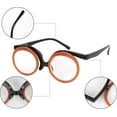 thumbnail image 6 of Universal Presbyopic Glasses Folding Magnifying Reading Eyeglasses Flip-up Lens Make up Glasses +1.0~+4.0, 6 of 7