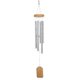 thumbnail image 1 of Wind Chimes, 65cm Wooden Wind Chimes With 6 Aluminum Hollow Tubes Decorative Outdoor Hanging Chimes For Ornaments, 1 of 4