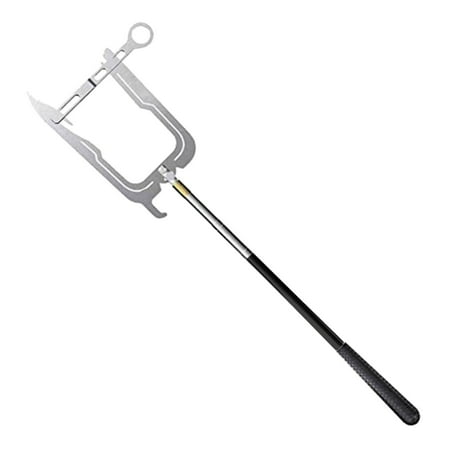 

Xinduolei Telescoping Automatic Boat Dock Hook Stainless Steel Dock Hook Wire Guider Parking Tool Mooring Rope Dock Hook Boat U Type Mooring Rope Threader Backpack Desk Hook Vintage Door Knob Hooks
