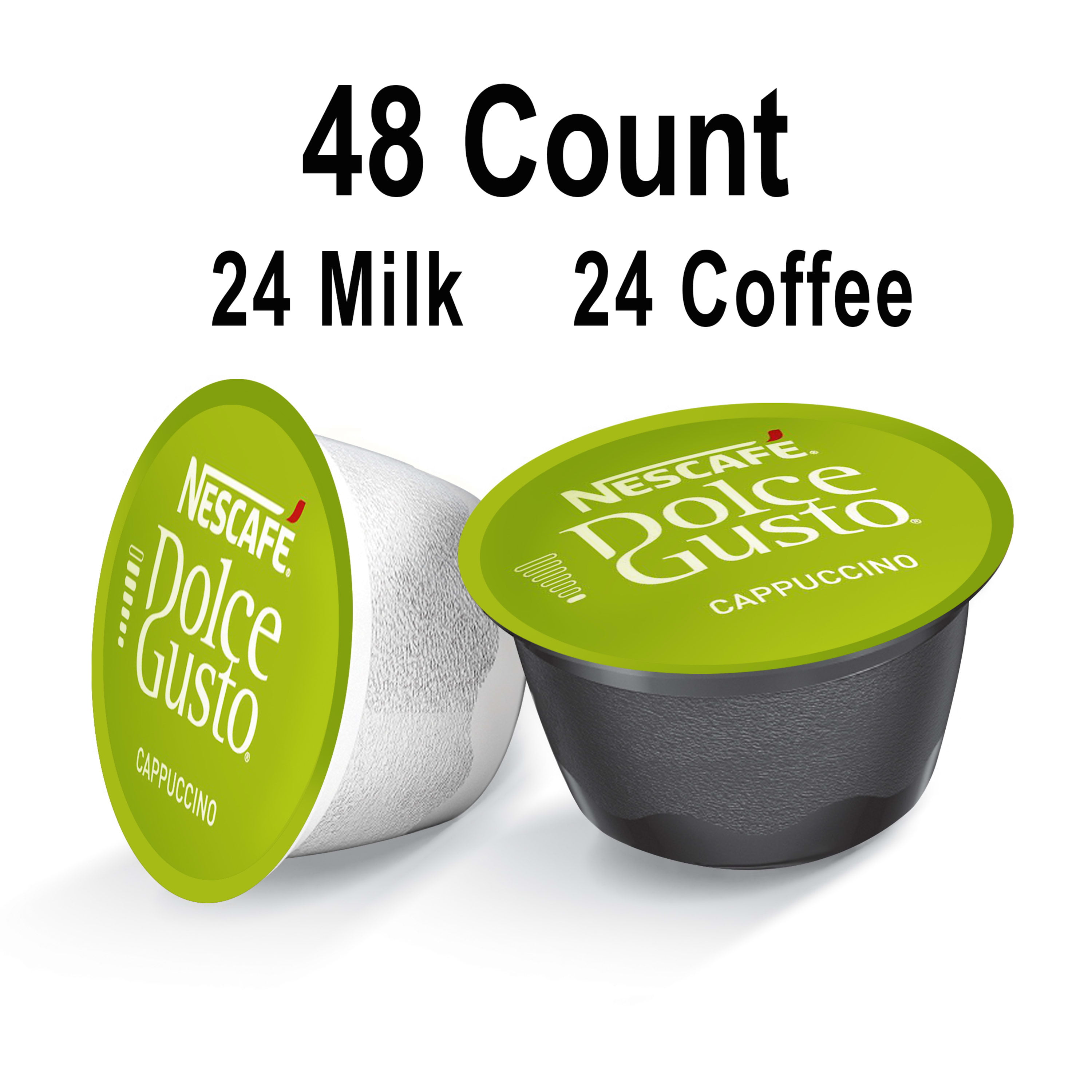 GRANA Medium Roast 48 Capsules Compatible with Nescafe Dolce Gusto - (3  Boxes of 16 capsules each) - 100% Arabica Dolce Gusto Coffee Pods