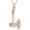 Rose Gold, variant on Nordic Viking Axe Cremation Jewelry Battle Axe Pendant Necklace Jewelry Norse Axe/Axe of Perun Necklace Viking Jewelry Memorial Pendant Urn Necklace for Loved One Ashes Holder