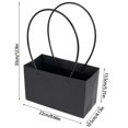 thumbnail image 4 of Productos Para El Hogar, 10 Uds., Bolsa De Regalo Práctica De Papel, Caja De Regalo De Flores De Papel Kraft Con Mango Reforzado, Bolsa De Mano Para Embalaje De Flores, Productos Para El Hogar Muyoka Hogar, 4 of 7