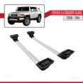 thumbnail image 5 of Compatible with Toyota FJ Cruiser (XJ10) 2006-2014 ACE-3 Car Roof Rack Cross Bar Grey Aluminium 2 Bars, 5 of 7