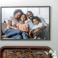 13x11 Frame Brown Solid Wood Picture Frame Complete Modern Photo Frame Includes UV Plexiglass