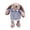 Beige, variant on Made by Aliens Floral Easter Bunny Stuffed Animal – Plush Bunny Toy Cute Huggable Rabbit – Perfect Gift for kids & Adults on Easter – 16-inch (Beige)