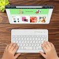 thumbnail image 6 of XIHAMA  Universal 7-8 inch Wireless Keyboard, Multi-Device Travel Portable Ultrathin (6mm) Lightweight Wireless Keyboard for iOS/Android/Windows Tablet, Computer and Phone, 6 of 6