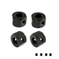thumbnail image 2 of Adaptador Hexagonal de Cubo de Rueda Combinador de Metal de 24 Piezas de 5 mm Una 12 mm para D12 C14 C24 B14 B16 MN D90 D91 RC Coche Piezas de Actualización, Negro, 2 of 6