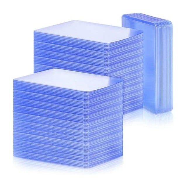 1pcs PVC Transparent Card Protector Hard Rubber Card Game Card Collection Inner Sleeve Sleeve