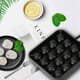 thumbnail image 4 of Parrilla para hacer takoyaki de aluminio con 16 agujeros, plato para pulpo y exprimidor de limón y frutas cítricas de acero inoxidable, 4 of 8