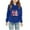 Blue, variant on Herrnalise Toddler Boys Christmas Sweatshirts Hoodies Christmas Prints Pullover Tops Kids Hooded Sweaters Xmas Outerwear