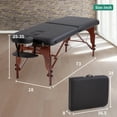 BestMassage Portable Massage Table, Massage Bed, SPA Bed Height