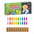 thumbnail image 2 of Bottle Guessing Game Color Matching Puzzle Toy Educational Brain Training Memory Logic Game Interactive Learning Sorting Set For Family Game Night Home Classroom Cognitive Development Fun Gift, 2 of 8