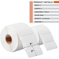 thumbnail image 2 of [12 Big Rolls, 700/Roll] 4" x 2" Direct Thermal Compatible Labels(not for dymo) - Premium Resolution & Adhesive, 2 of 5
