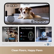 DREAME X60 Max Ultra Complete Kit, 35,000Pa Suction Robot Vacuum and Mop, 3.13in (7.95cm) Ultra-Thin Design, Self Emptying&Refilling, Mop Self-Cleaning, 280+ Obstacle Avoidance, Black