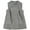 Grey, variant on Womens Gray Zippered Printed Sleeveless Top  Size L