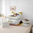 thumbnail image 6 of Feelyou Rustic Cowboy Boot Bedding Comforter Set 7pcs, Sunflower Floral Queen Bedding Sets, 6 of 8