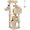Beige, variant on 56.3-Inch Multi-Level Cat Tree Tower for Indoor Cats, Heavy Duty Pet Activity Center Furniture w/ 2 Cozy Condos Caves, Top Perch Plush Hammock, Climbing Ramp & Natural Sisal Scratching Posts