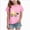 A37-Pink, variant on 9-10 Years Juniors Girls Boys Comfortable Breathable Stylish And Cute Printed Short Sleeved Top For Girls,A37-White
