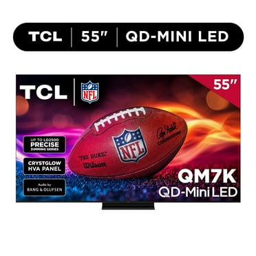 TCL 55" Q Series 4K UHD HDR QD-Mini LED Smart TV with Google TV – 55QM7K