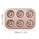 thumbnail image 2 of Set de 6 piezas para repostería de acero antiadherente para cupcakes, magdalenas, donuts y moldes de resina - Fácil de desmoldear, transferencia de calor rápida, grado alimentario, 2 of 2