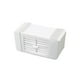 thumbnail image 3 of Mini ventilador de escritorio con luz LED Oficina en casa Ventilador humidificador de refrigeración por aire portátil alimentado por USB, blanco seitruly  HA5887-01B, 3 of 6