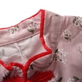 thumbnail image 4 of Baby Girls Floral Chinese Cheongsam Dress Butterfly Buckle Toddler Kids Tradition Qipao, 4 of 8