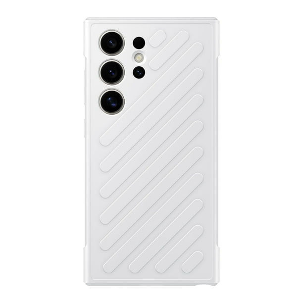 Funda para teléfono Samsung Galaxy S24 Ultra Shield gris claro