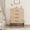 natural oak, variant on 4 Dresser for Bedroom Home Living Room 38.6"Tall Chest Built-in Handle Drawers with Storage Freestanding Wooden Closet Dresser for Bedroom natural oak + black