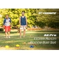 Triumph All Pro 100mm Outdoor Bocce Set Includes Eight Bocce Balls, One 50mm Jack, and Carry Bag