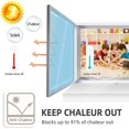 thumbnail image 4 of Anti - Calor Anti - Glare Wuxi Ventana Espejo Película Control de Temperatura Protección de Privacidad (Plata), 4 of 5